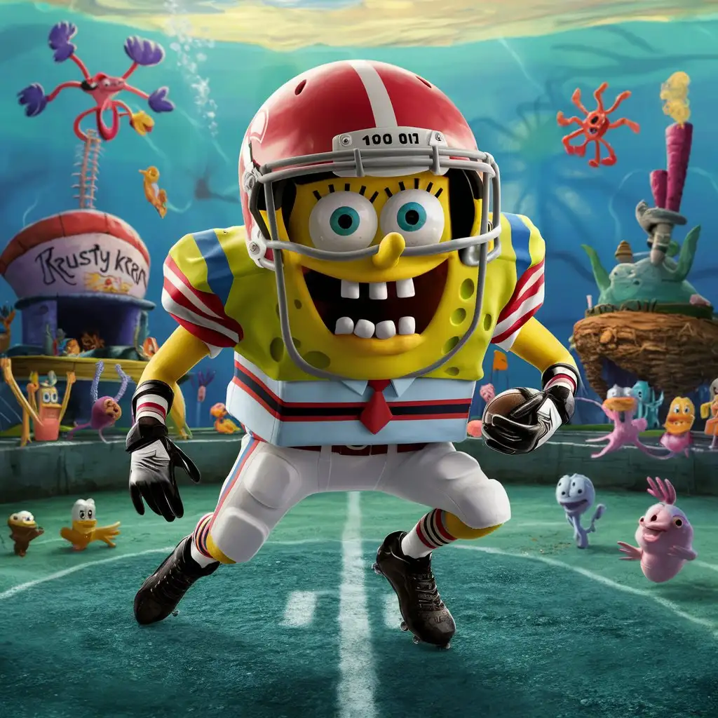 fantasy football spongebob bikini bottom