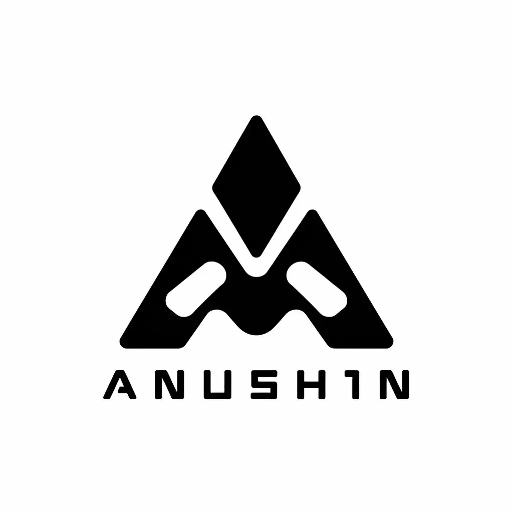 LOGO Design for Anush1n CounterStrike 2 Inspired Modern Vector Design with Clear Background