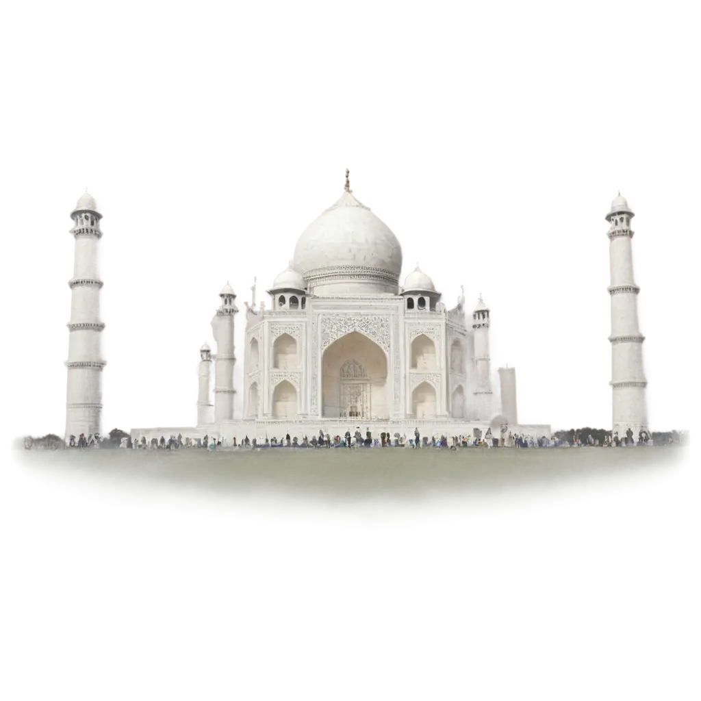 Stunning-Taj-Mahal-PNG-Capturing-the-Majestic-Beauty-in-High-Quality