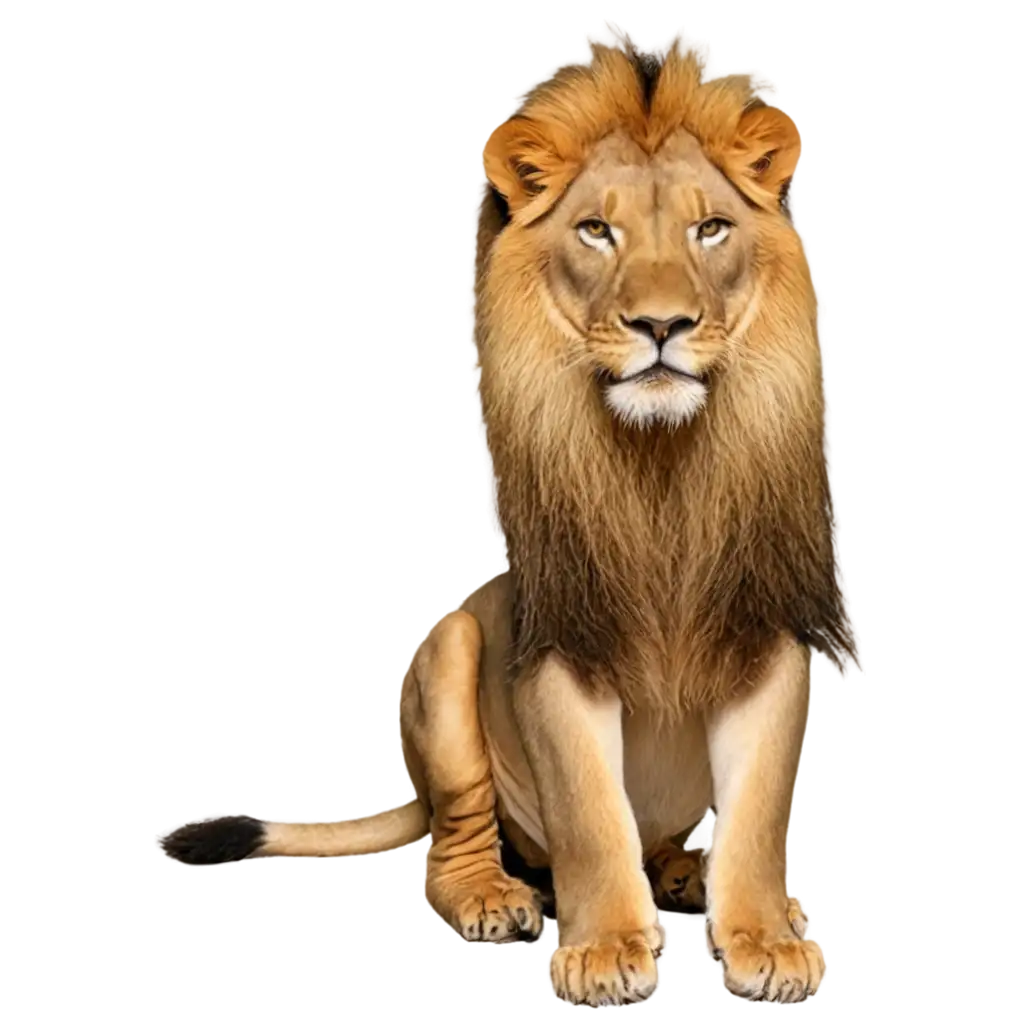 Majestic-Lion-PNG-Image-Roaring-Wildlife-Artwork-for-Versatile-Digital-Use