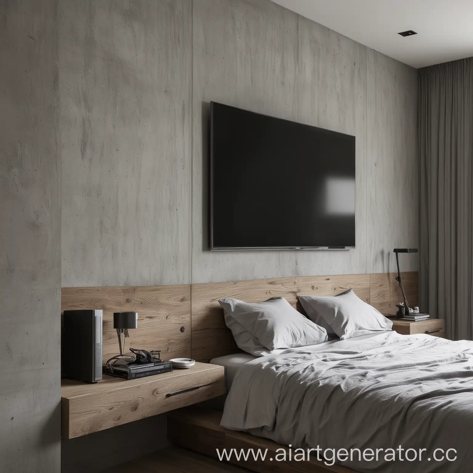 Minimalist-Bedroom-Design-Concept-in-Beige-and-Grey