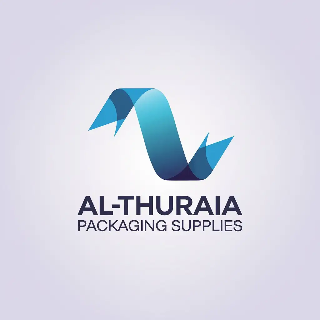 LOGO-Design-for-ALThuraia-Packaging-Supplies-Minimalistic-Strip-Symbol-in-Retail-Industry