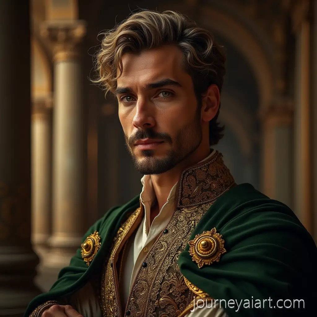 Andronikos-Komnenos-Byzantine-Prince-in-Noble-12th-Century-Gown