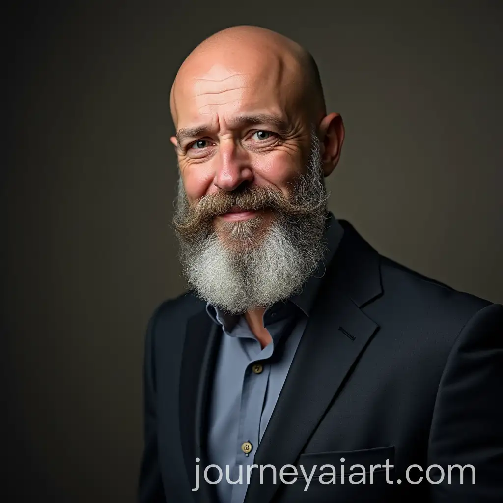 AI-Art-Prompt-Expansion50YearOld-Thin-Real-Estate-Executive-with-Padlock-Beard-in-Sales-Environment