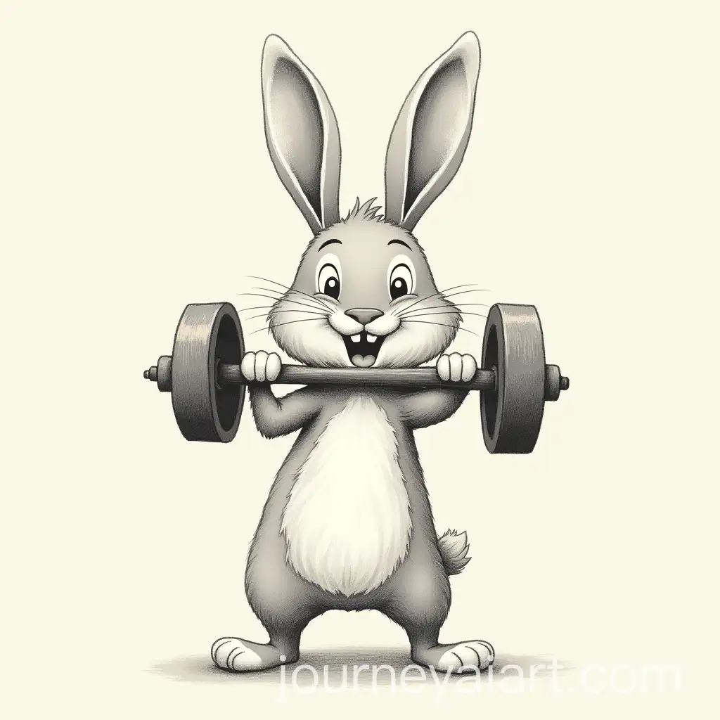Strong-Rabbit-Lifting-Weights-in-Gym