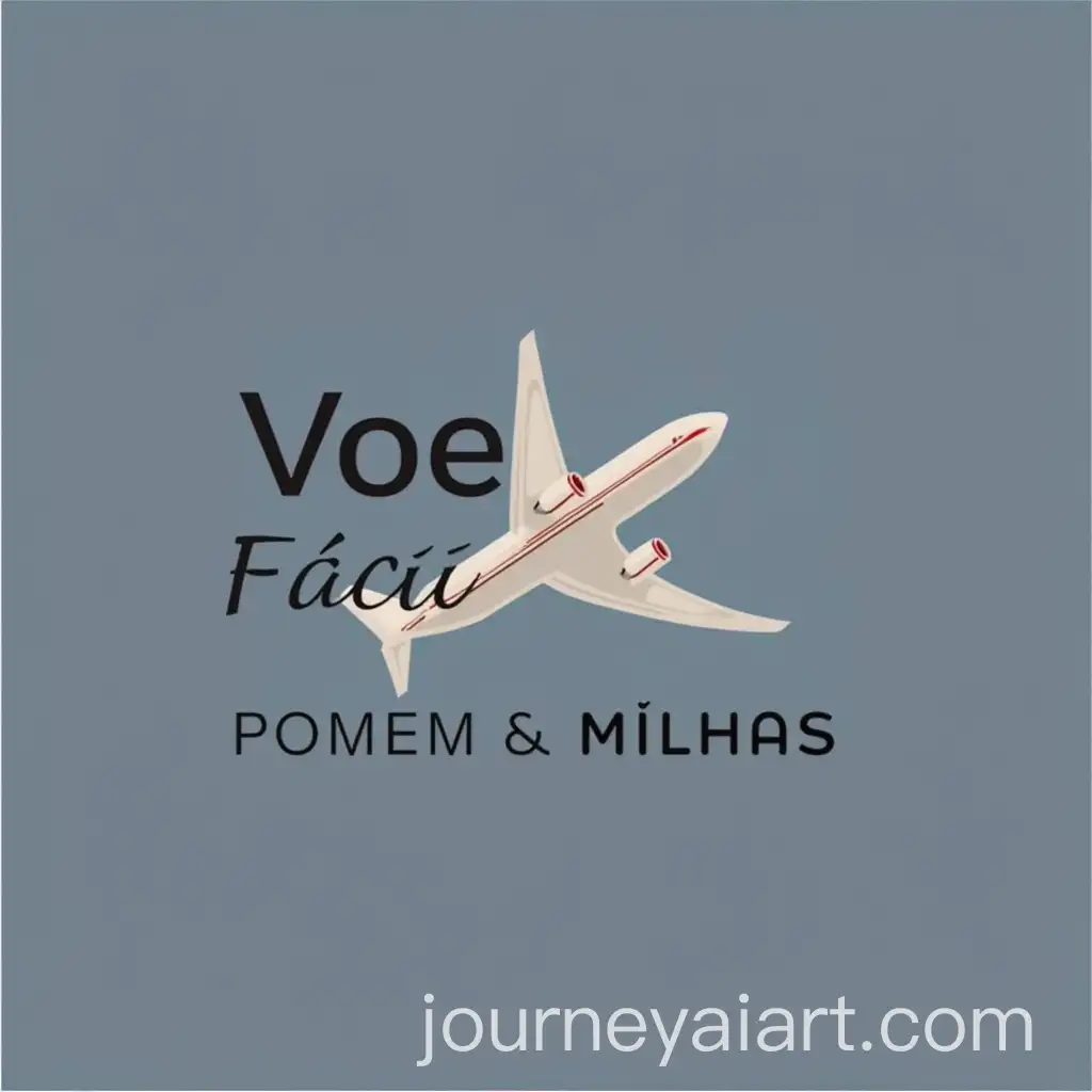 Sophisticated-Logo-Design-for-Voe-Fcil-Milhas-Airline-Ticket-and-Miles-Company