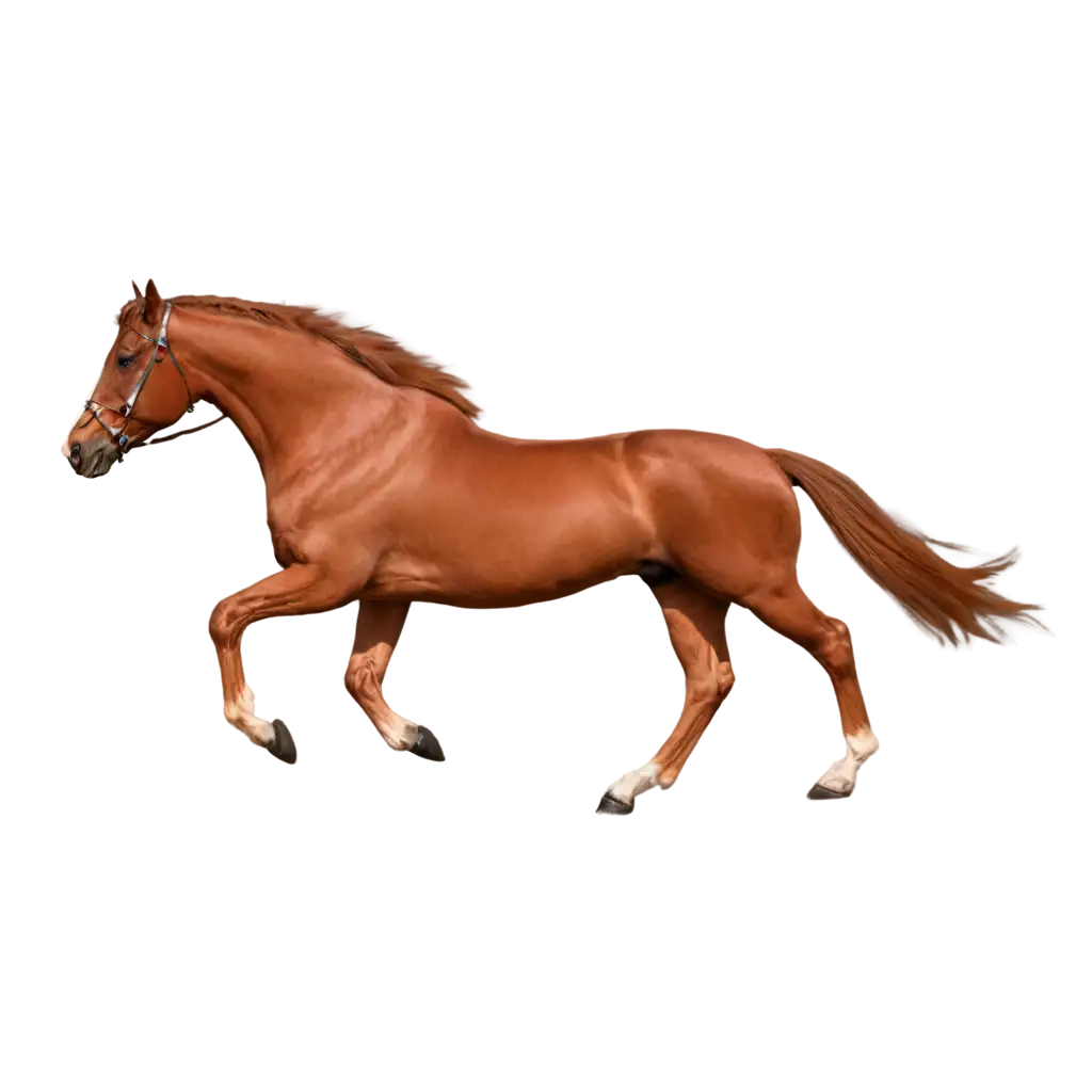 Red-Horse-JumpingPNG-Image-Usage-Analysis-Side-View-PNG-HighQuality-Transparent-Image-for-Various-Uses