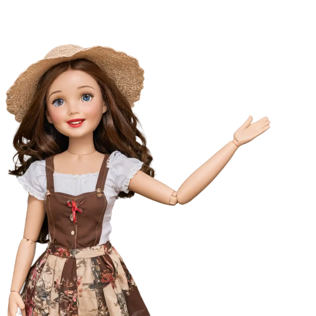 Rural-Doll-Waving-PNG-Image-Heartwarming-Country-Charm-Captured-in-High-Quality