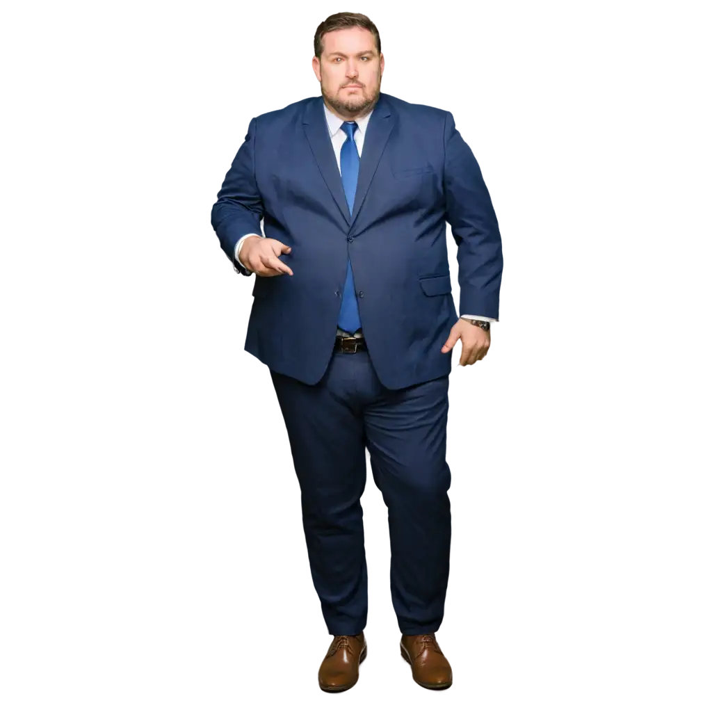 Fat-Man-Looking-to-Camera-PNG-Image-for-HighQuality-Visuals