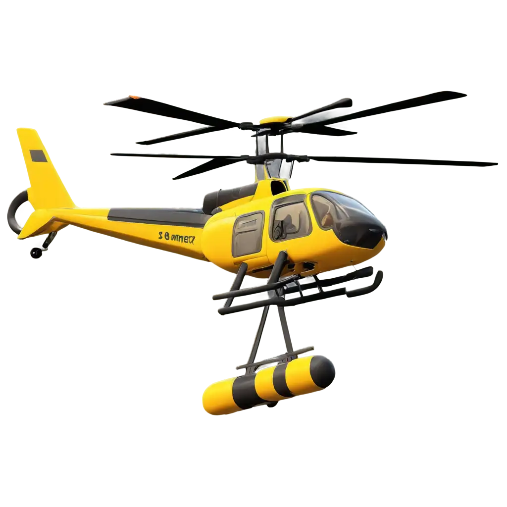 Stunning-Cartoon-Yellow-Helicopter-PNG-HighQuality-Vector-Art