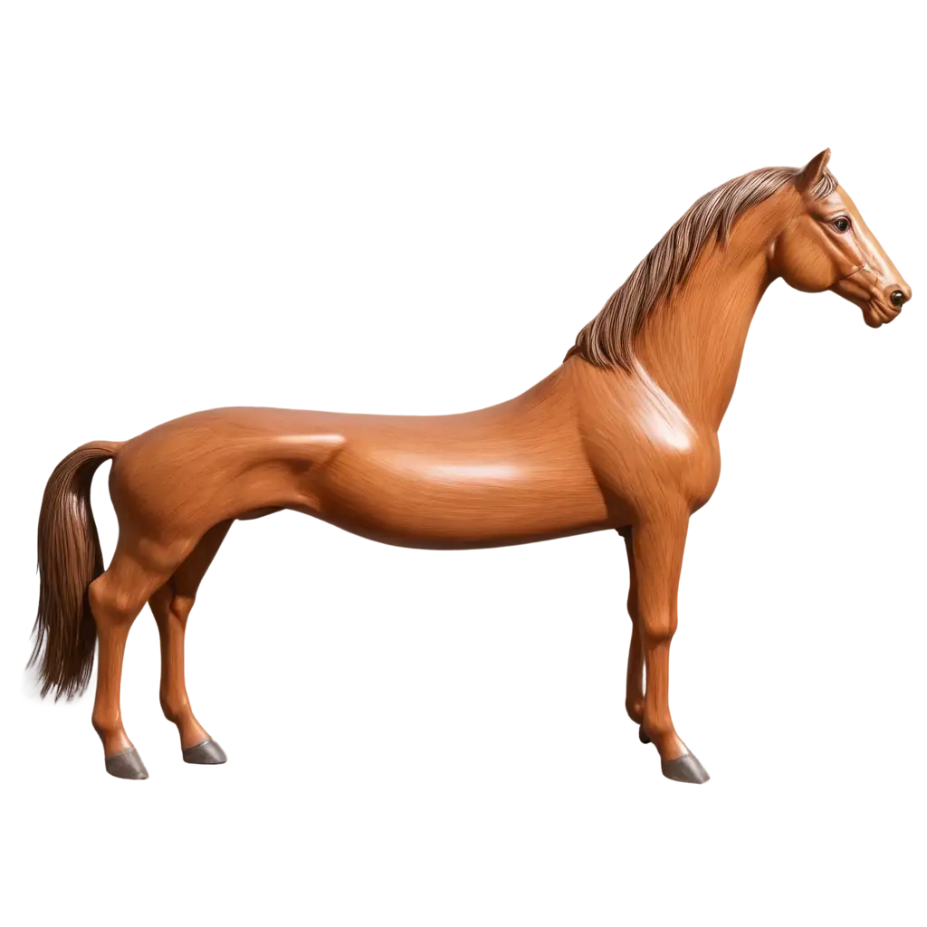 HorseInspired-Bench-PNG-Image-Unique-Animal-Style-Design-for-Creative-Projects