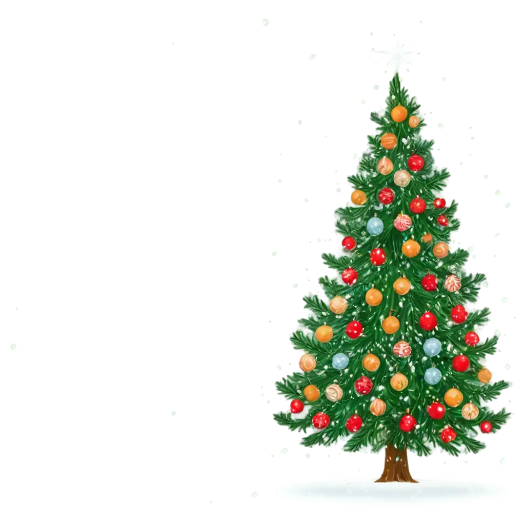 New-Years-Tree-PNG-with-Snowflakes-and-Decorations-Perfect-for-Holiday-Graphics