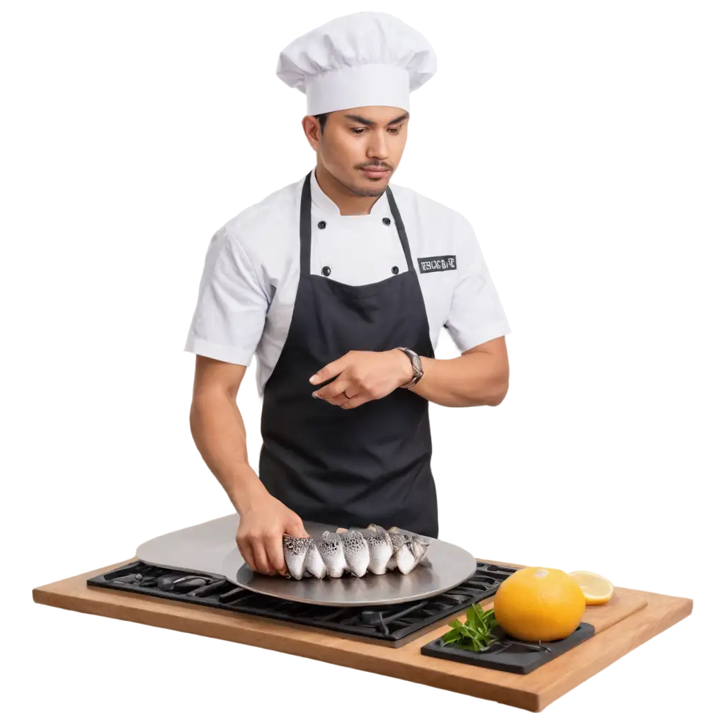 HighQuality-PNG-Image-of-Chef-Cutting-Puffer-Fish-in-Kitchen-Scene