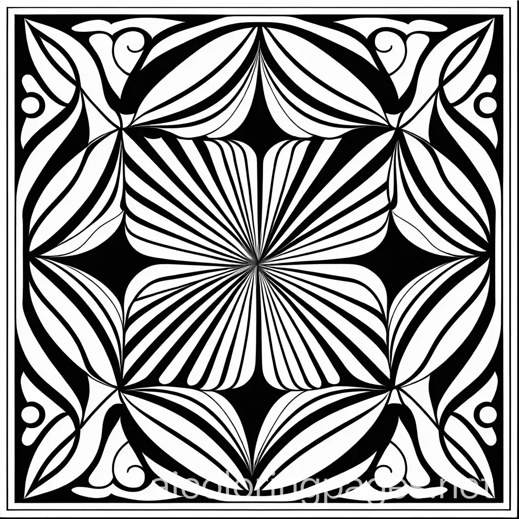 patterns adults bold and easy coloring png forma, Coloring Page, black and white, line art, white background, Simplicity, Ample White Space. The background of the coloring page is plain white to make it easy for young children to color within the lines. The outlines of all the subjects are easy to distinguish, making it simple for kids to color without too much difficulty