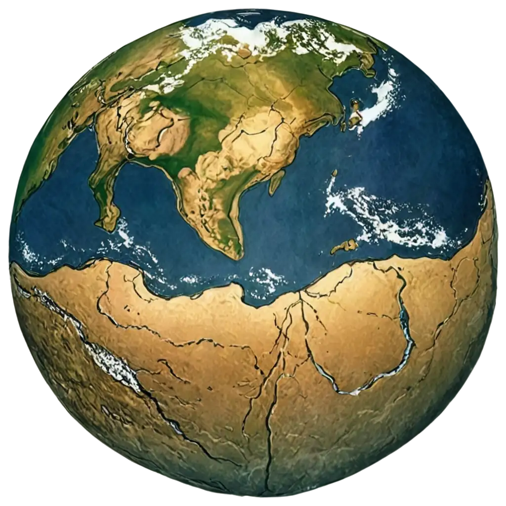 Ancient-Earth-Vector-PNG-A-Stunning-Representation-of-Earths-Primeval-Landscapes-in-HighQuality-Format