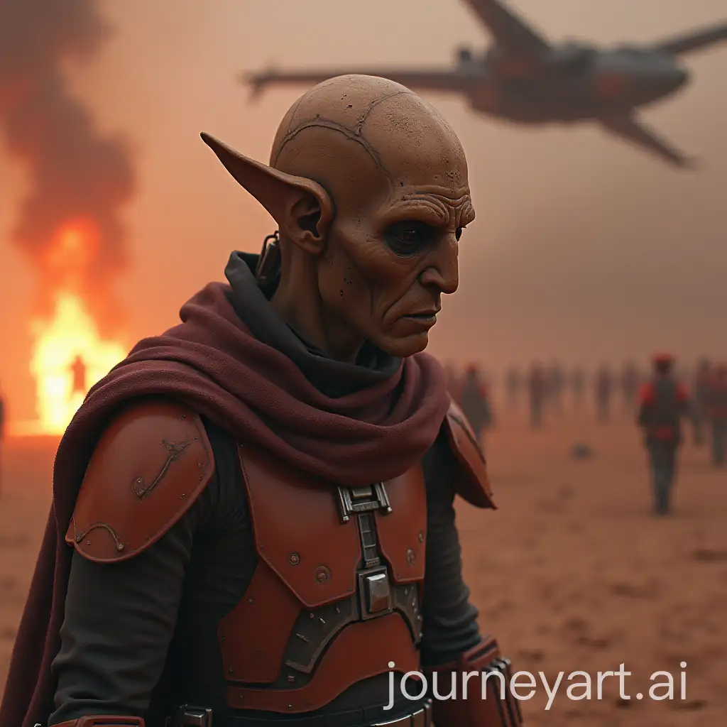 Plo-Koon-Escapes-Order-66-Parachuting-from-a-Destroyed-Jedi-Starfighter