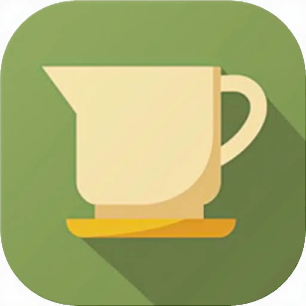 Help me generate an app icon of size 1024 x 1024 for my app named TeaFlow