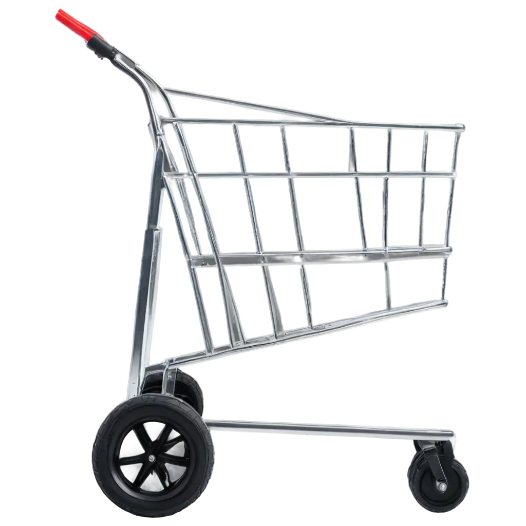 PNG-Image-of-Shopping-Trolley-with-Headstone-Inside-Unique-Concept-for-Visual-Representation