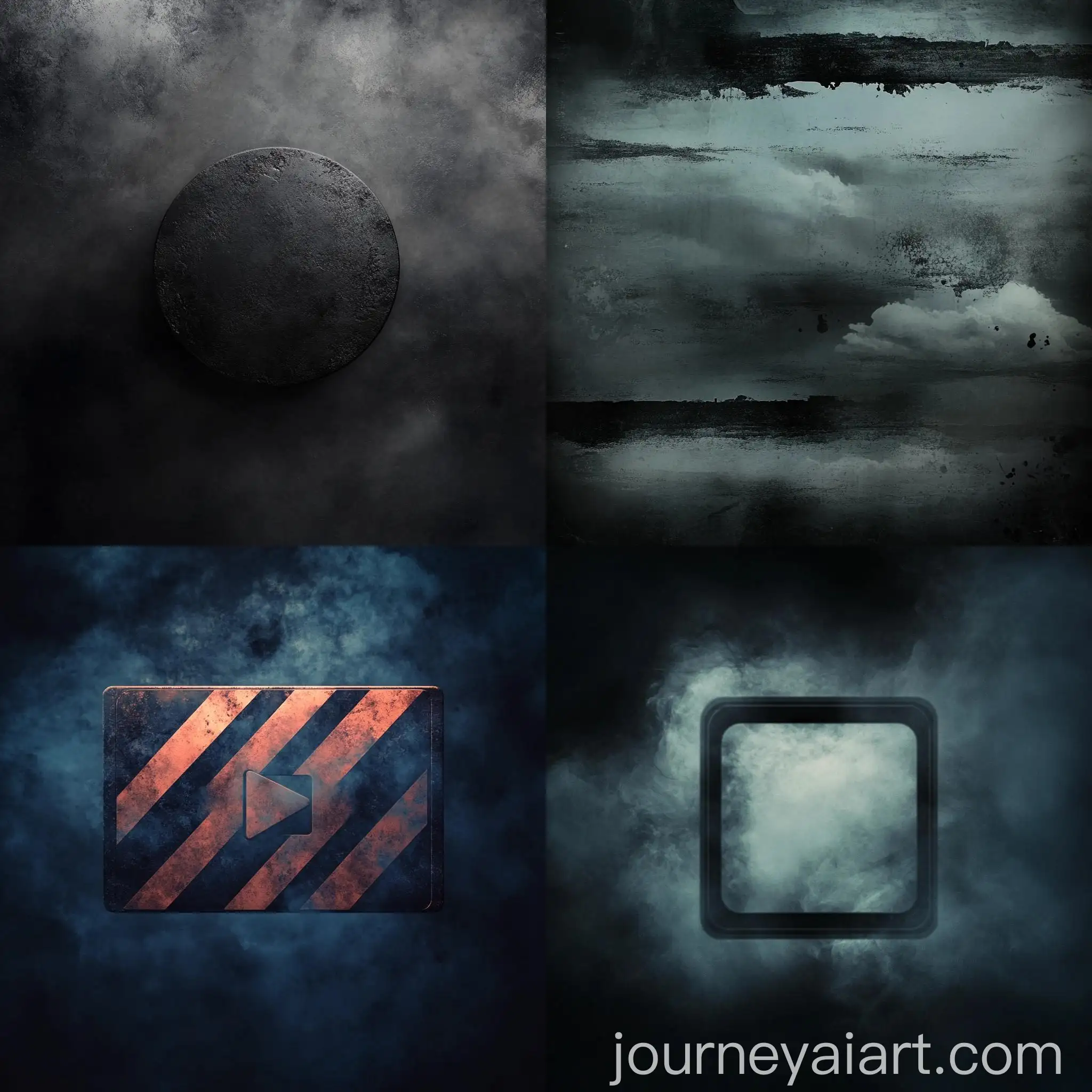 Moody-Dark-Cloudy-Background-with-Textured-Video-Button