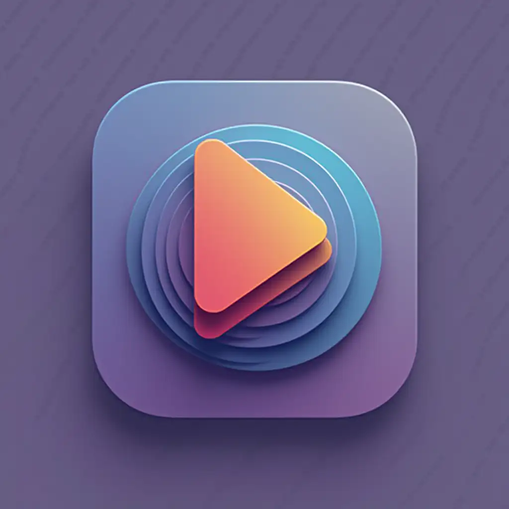 Modern-Video-App-Logo-with-Play-Button-and-Gradient-Color-Design