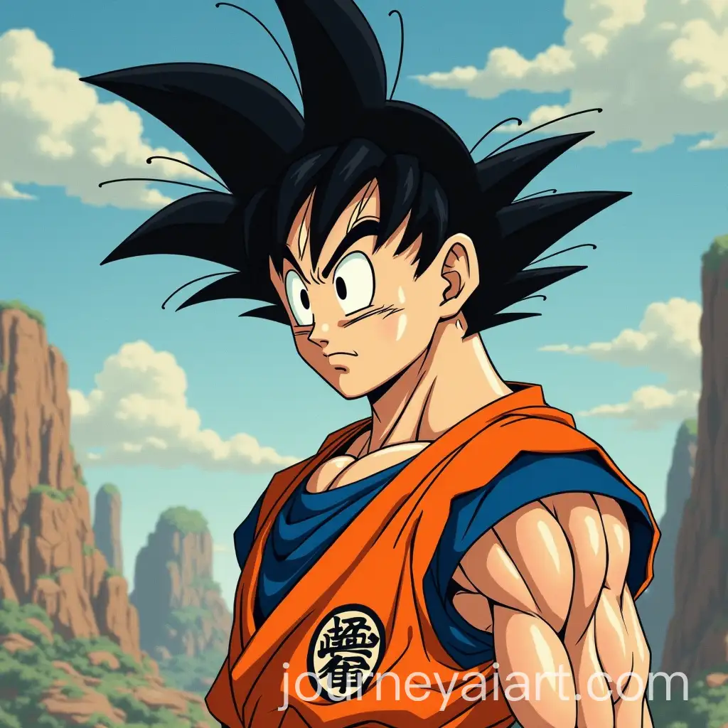 Goku-as-a-Wandering-Warrior-in-a-1970s-Dark-Fantasy-Setting