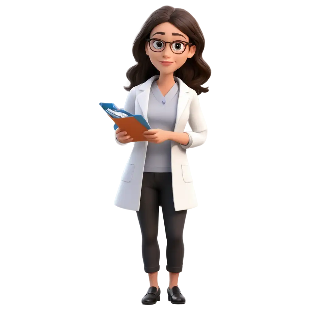 HighQuality-PNG-Image-of-a-3D-Animated-Female-Pharmacist-in-a-White-Coat