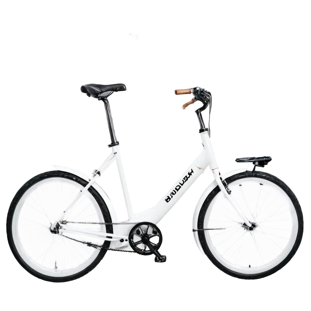 HighQuality-White-Color-Bicycle-PNG-for-Versatile-Design-Applications