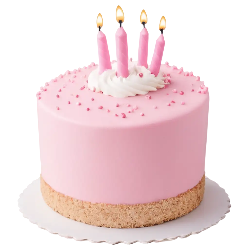 Pink-Birthday-Cake-PNG-Image-Perfect-for-Celebrations-and-Designs