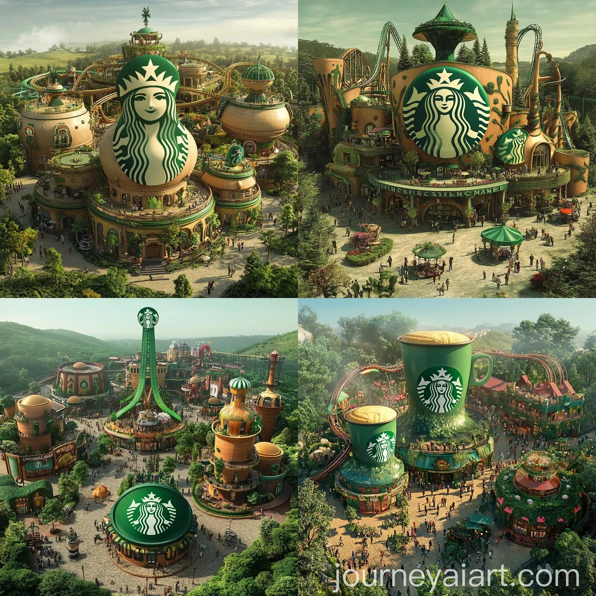 StarbucksThemed-Amusement-Park-with-Coffee-Cup-Rides-and-Giant-Beans