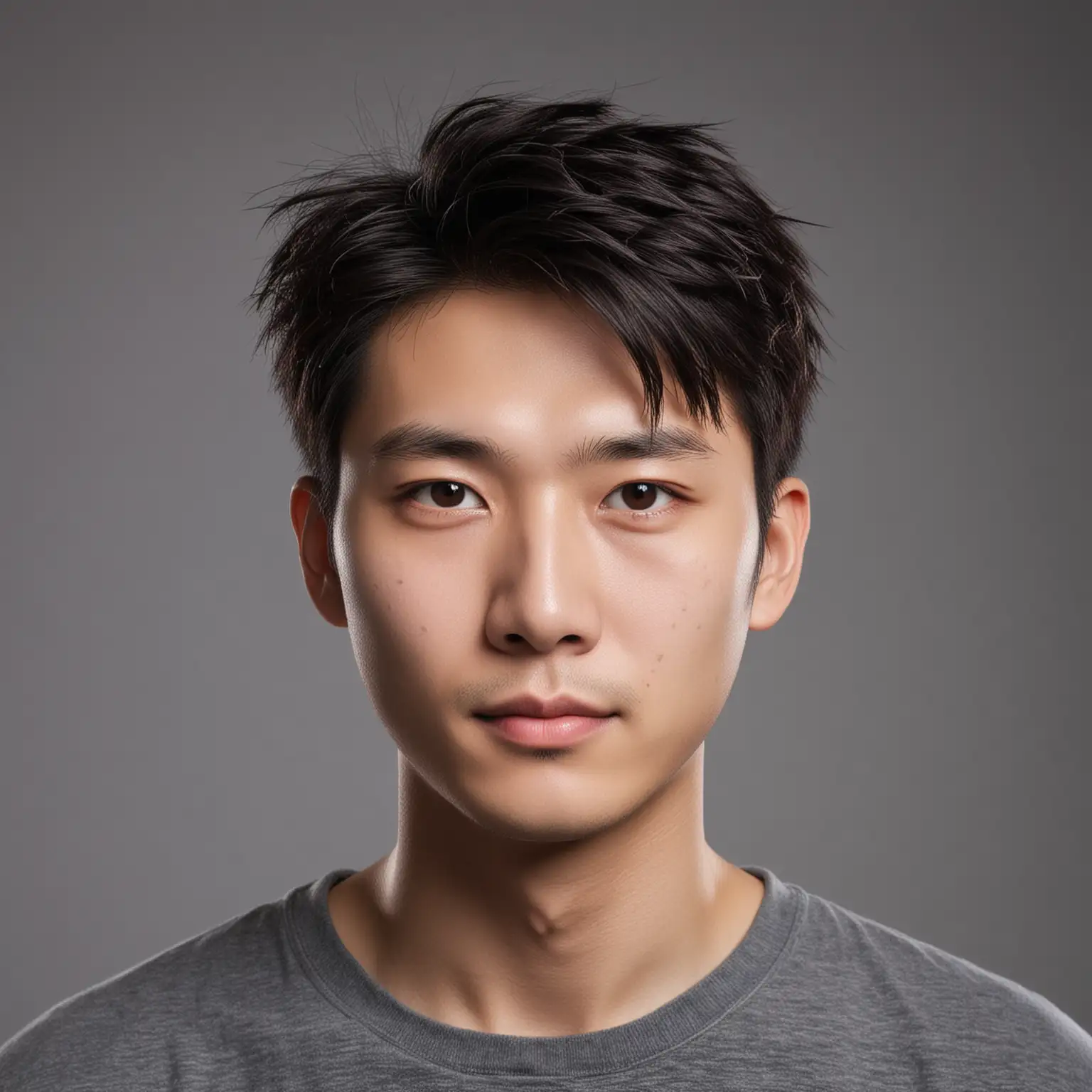 Handsome-Male-Chinese-Programmer-Live-Streaming-Headshot