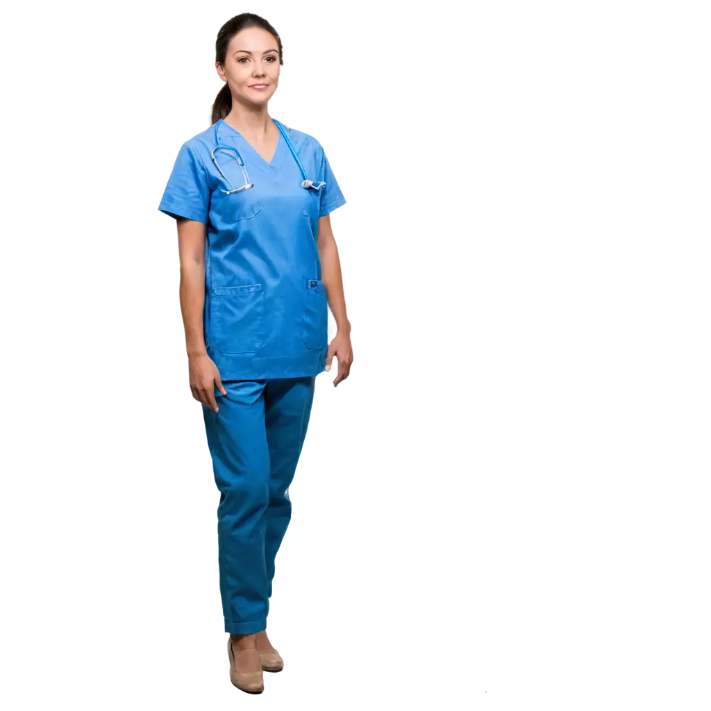 Stylish-Blue-Hospital-Uniform-PNG-for-Medical-Professionals