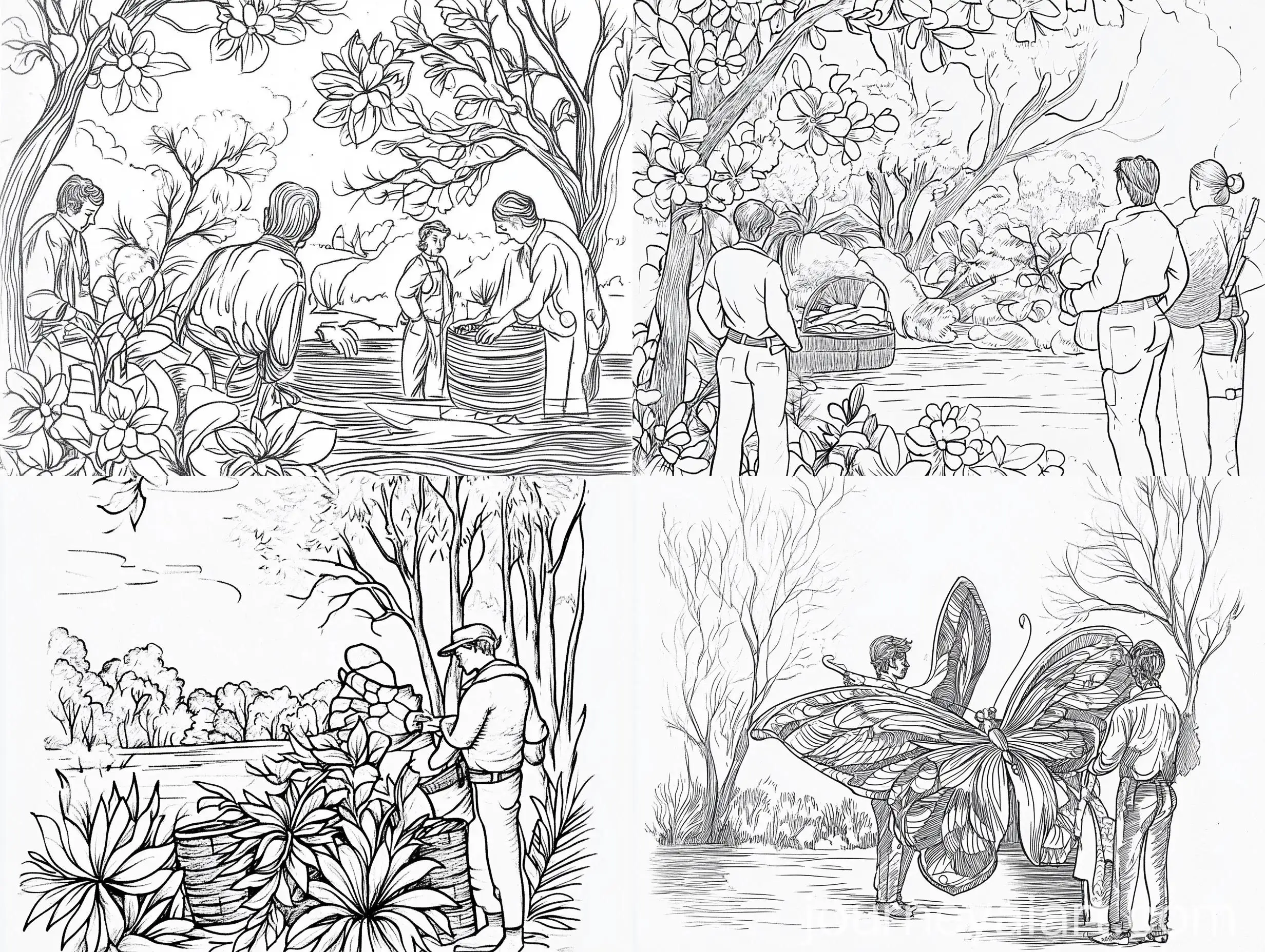 Black-Outline-Shapes-Coloring-Page