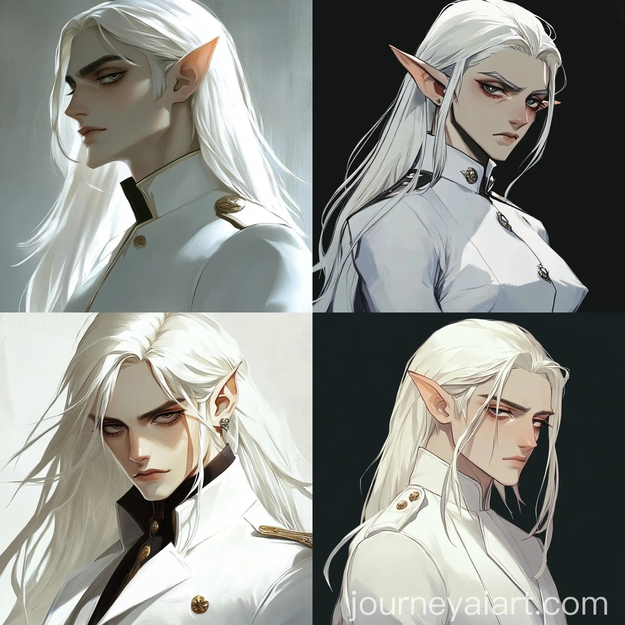 Serious-Androgynous-Elf-in-Fantasy-Military-Uniform