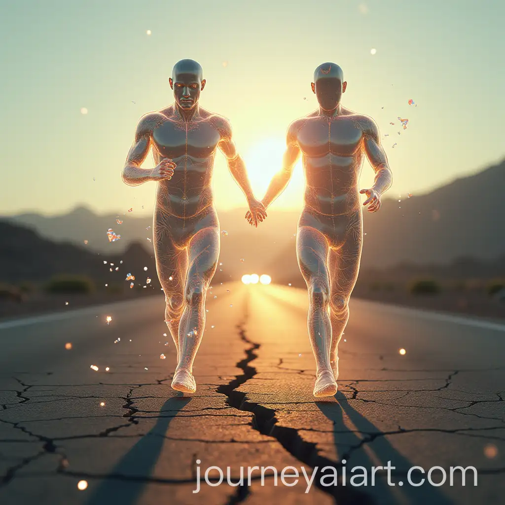 Translucent-Human-Figures-in-a-Surreal-Desert-Landscape-with-Digital-Motion-Effects