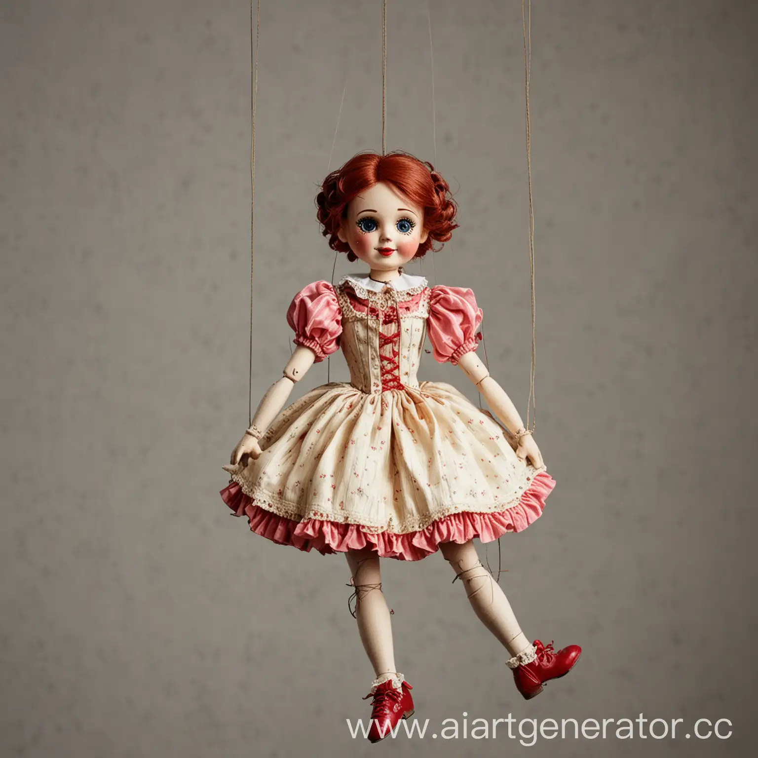 Elegant-Marionette-Puppet-on-Strings