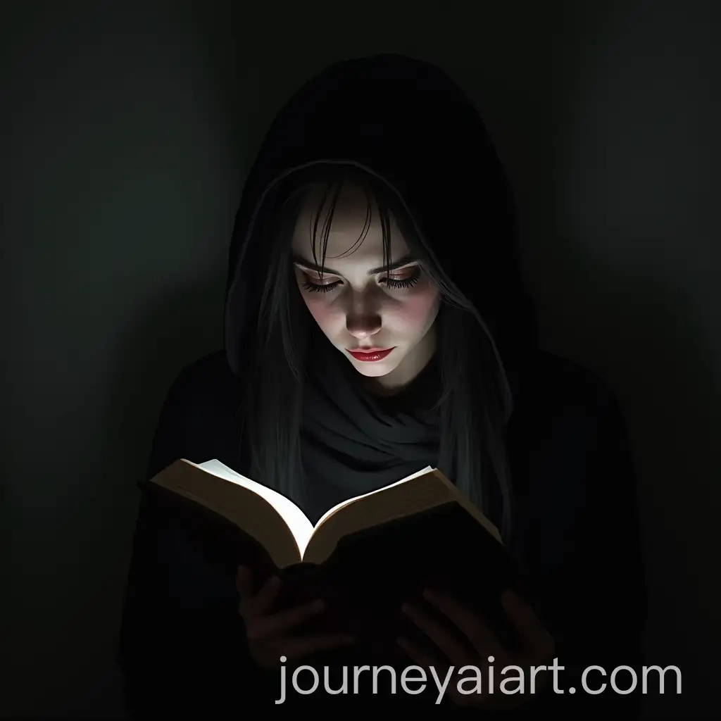 Dark-Romance-Book-Lover-with-Creepy-Academia-Vibes-for-Instagram-Profile-Picture