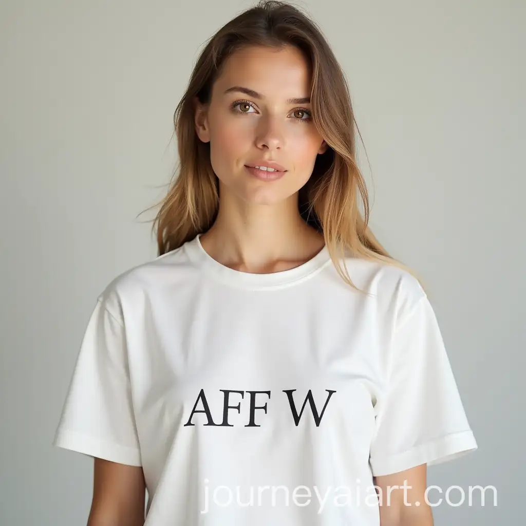 Beautiful-Girl-in-AFW-Photogenic-TShirt-Advertisement