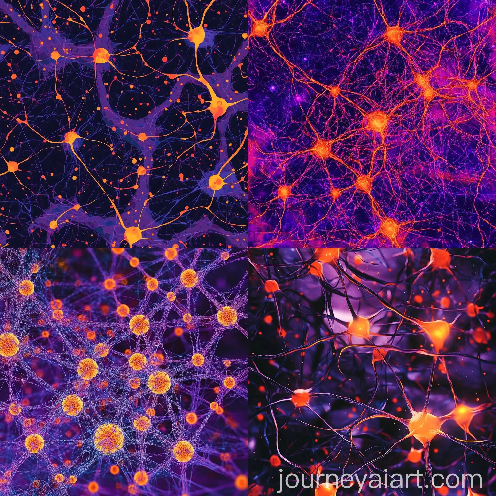 Vibrant-Purple-and-Orange-Neural-Network-Pattern-Version-61