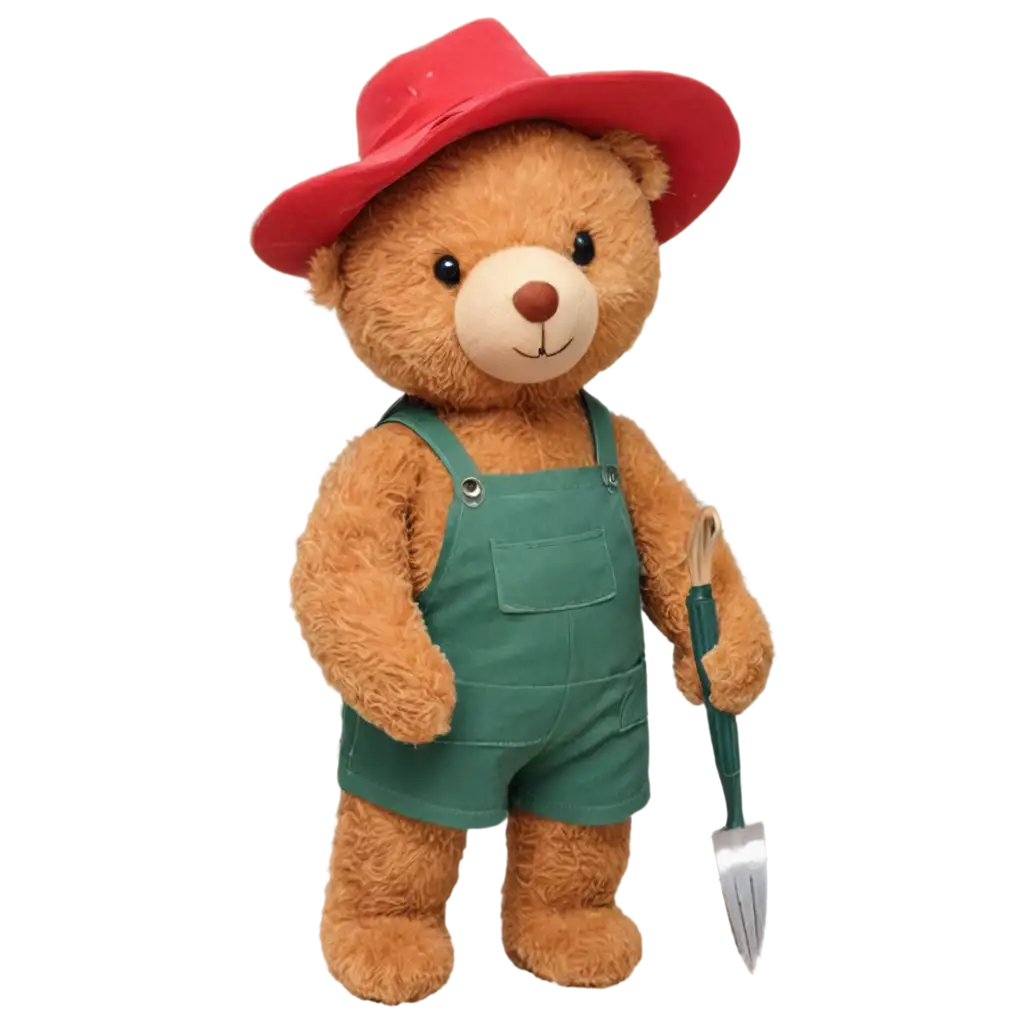 Adorable-PNG-Image-of-a-Teddy-Bear-Gardener-Captivating-Cuteness-and-Quality