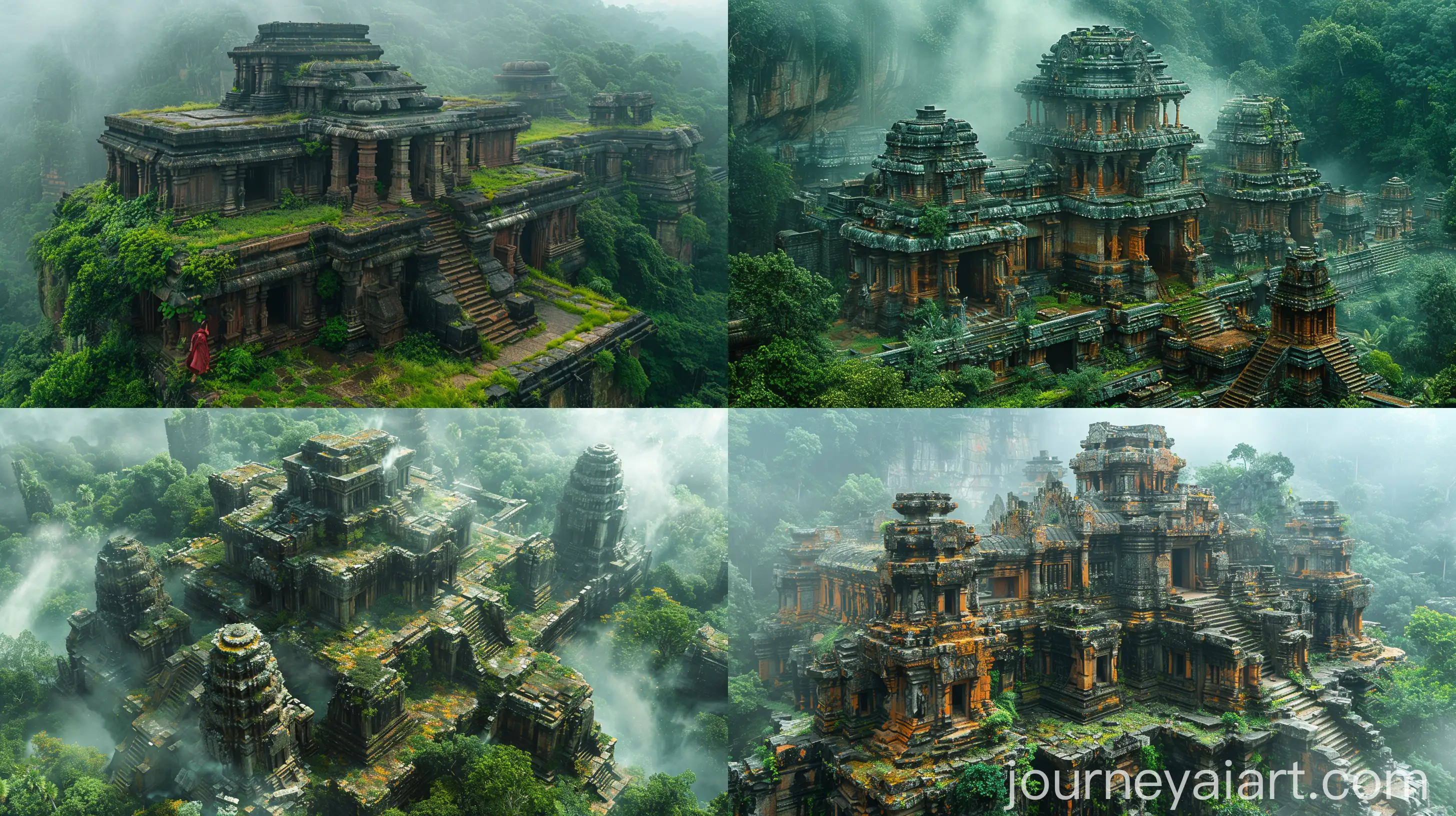 Fantasy-Temple-Ruins-in-Jungle-Mountains