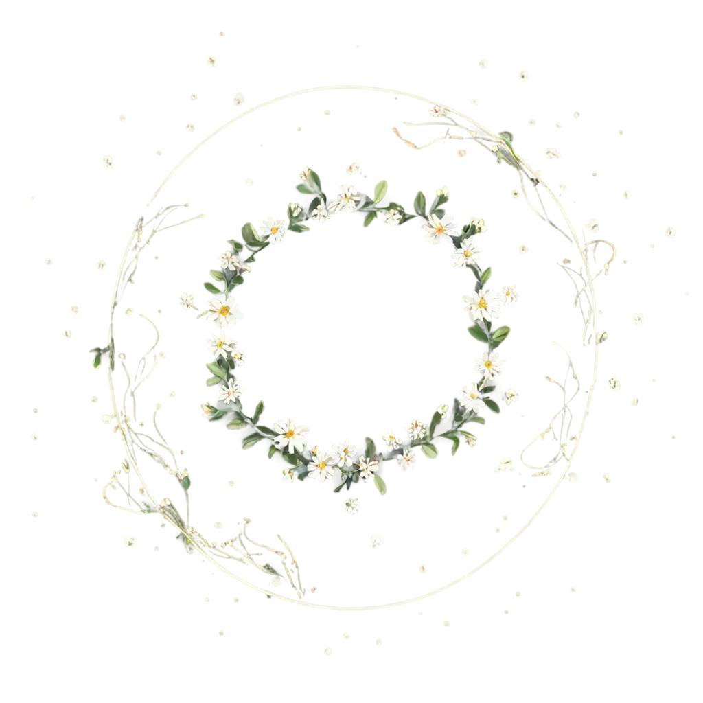 Beautiful-Small-Flowers-in-Circle-Shape-PNG-Enhance-Your-Designs-with-Clarity-and-Detail