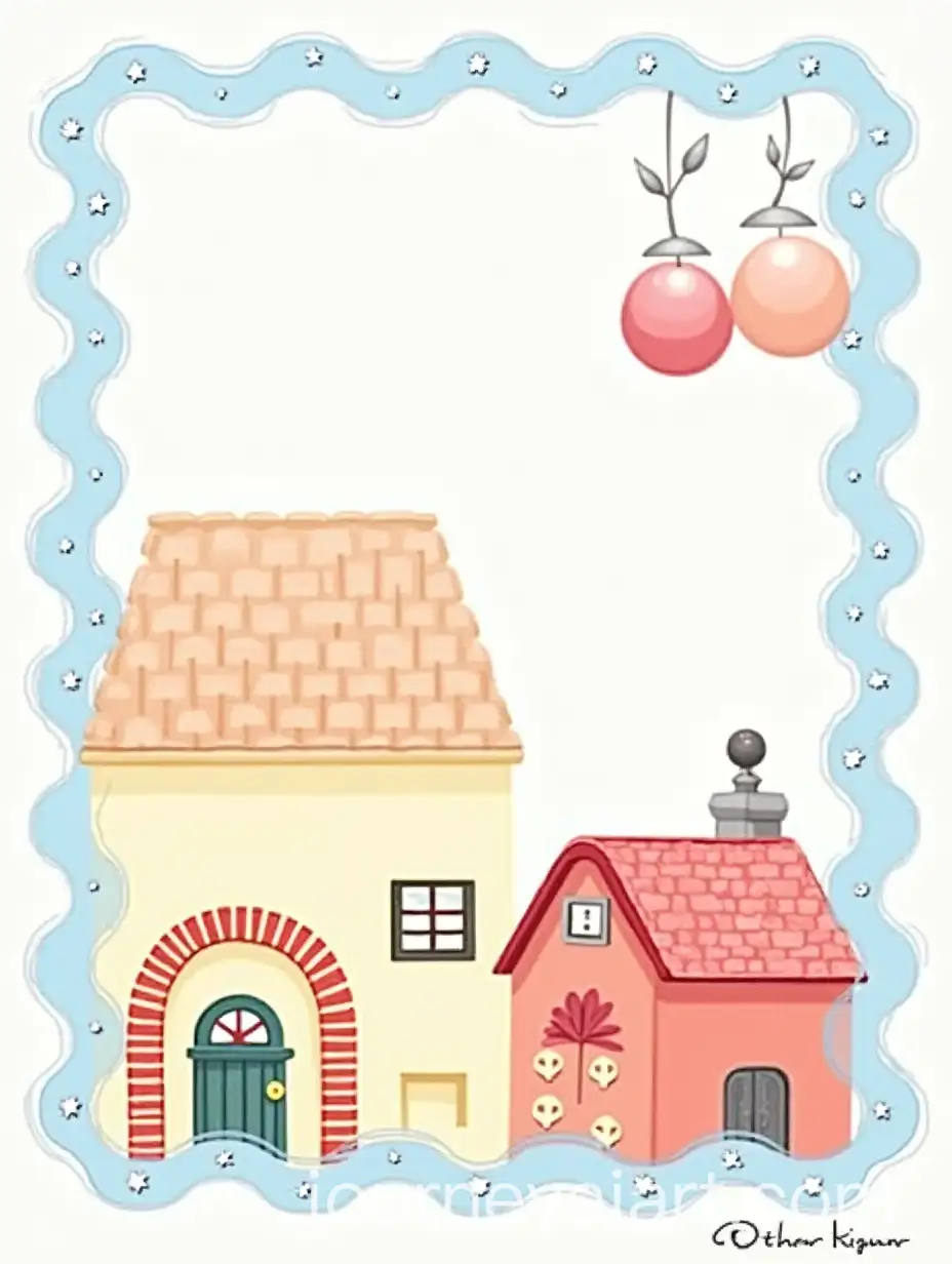 Charming-Scene-with-HeartShaped-Window-Pink-Oriental-Pearl-and-Beige-Building