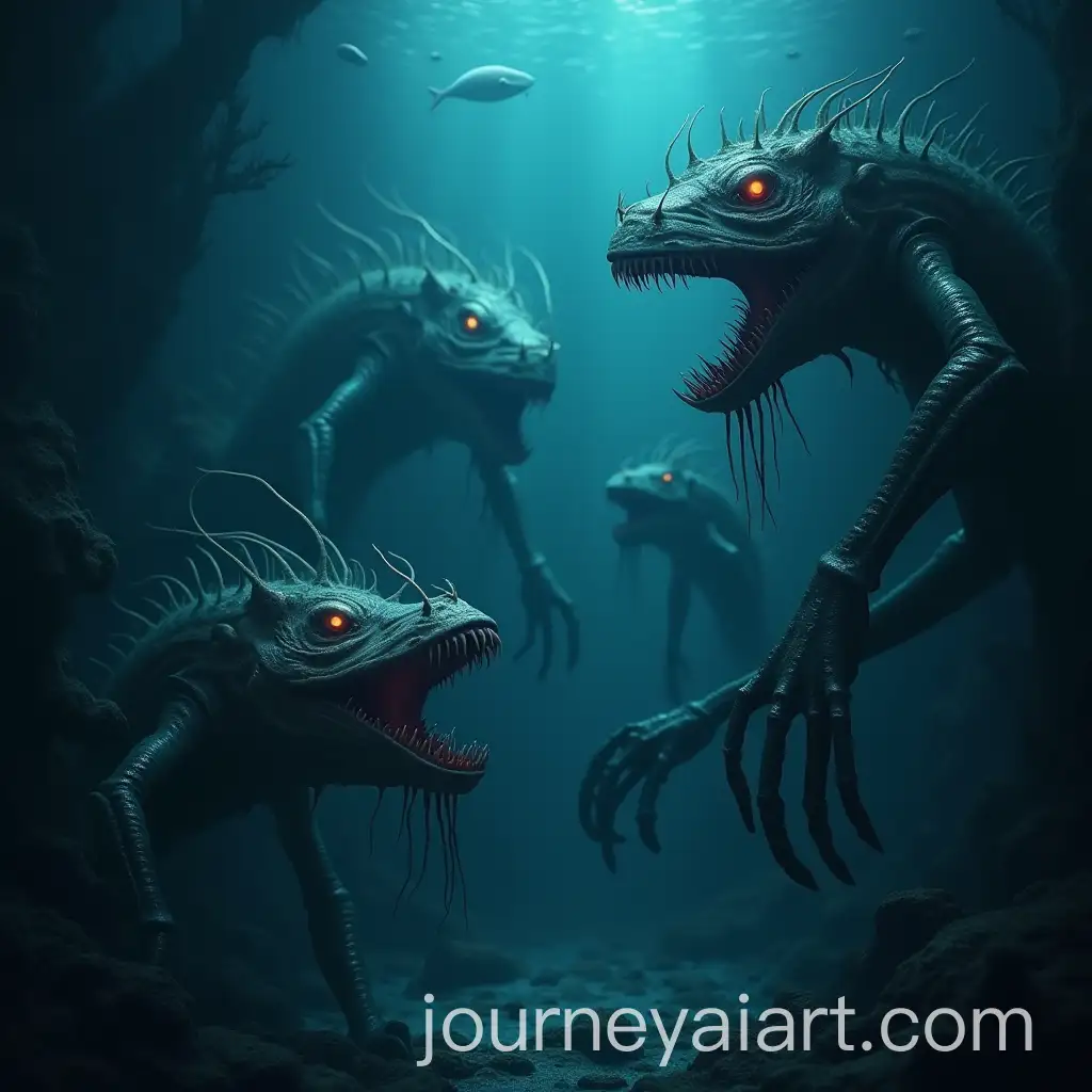 Terrifying-DeepSea-Creatures-in-an-Eerie-Underwater-World