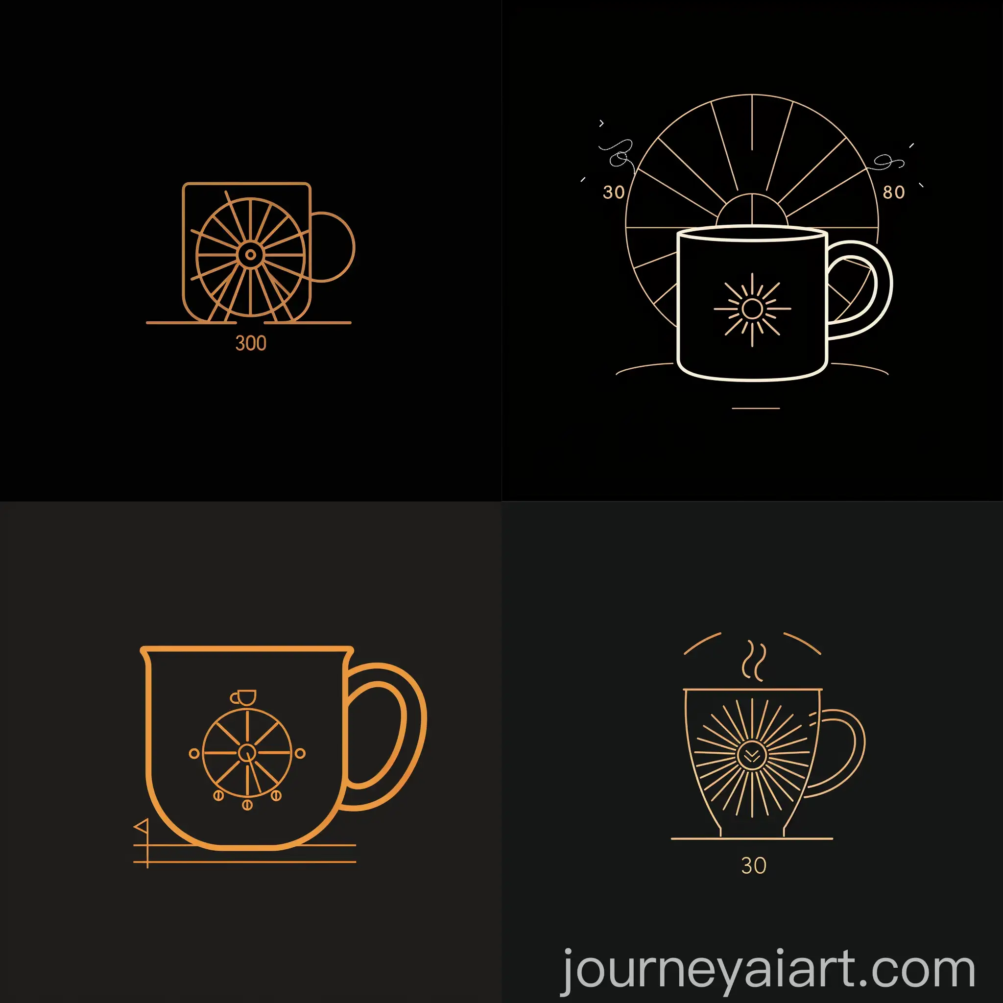 Premium-Coffee-Shop-Logo-with-Ferris-Wheel-Mug-Vector-Line-Art