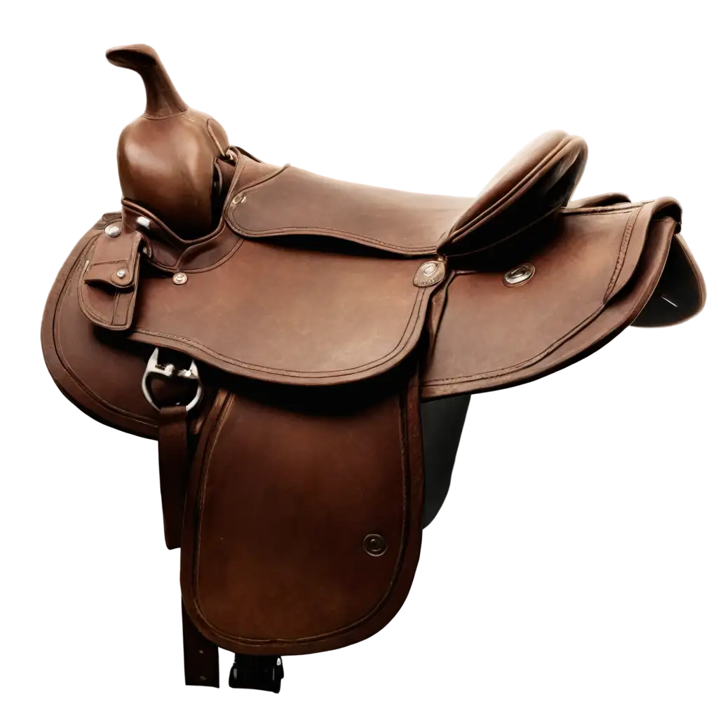 HighQuality-Old-West-Style-Horse-Saddle-PNG-for-Unique-Visuals-and-Design