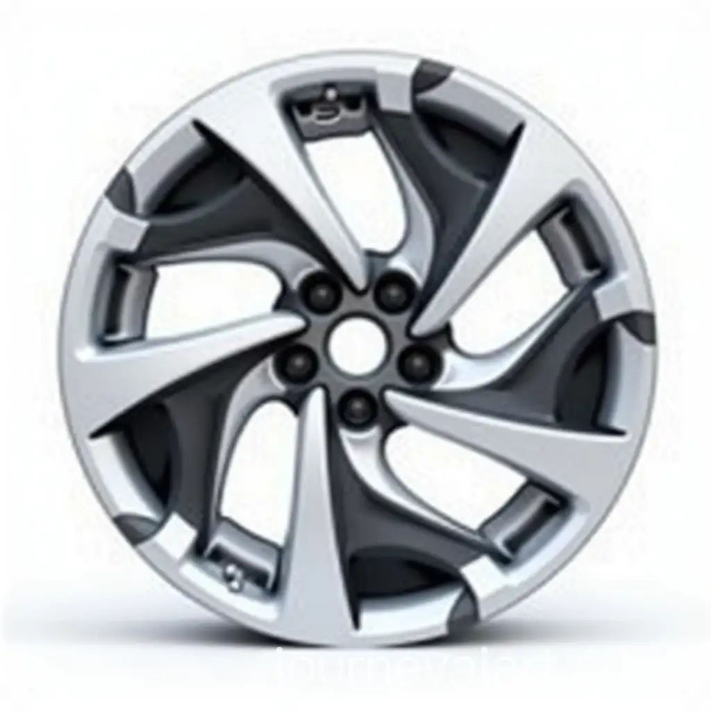 Sleek-Futuristic-Car-Wheel-Design-on-White-Background