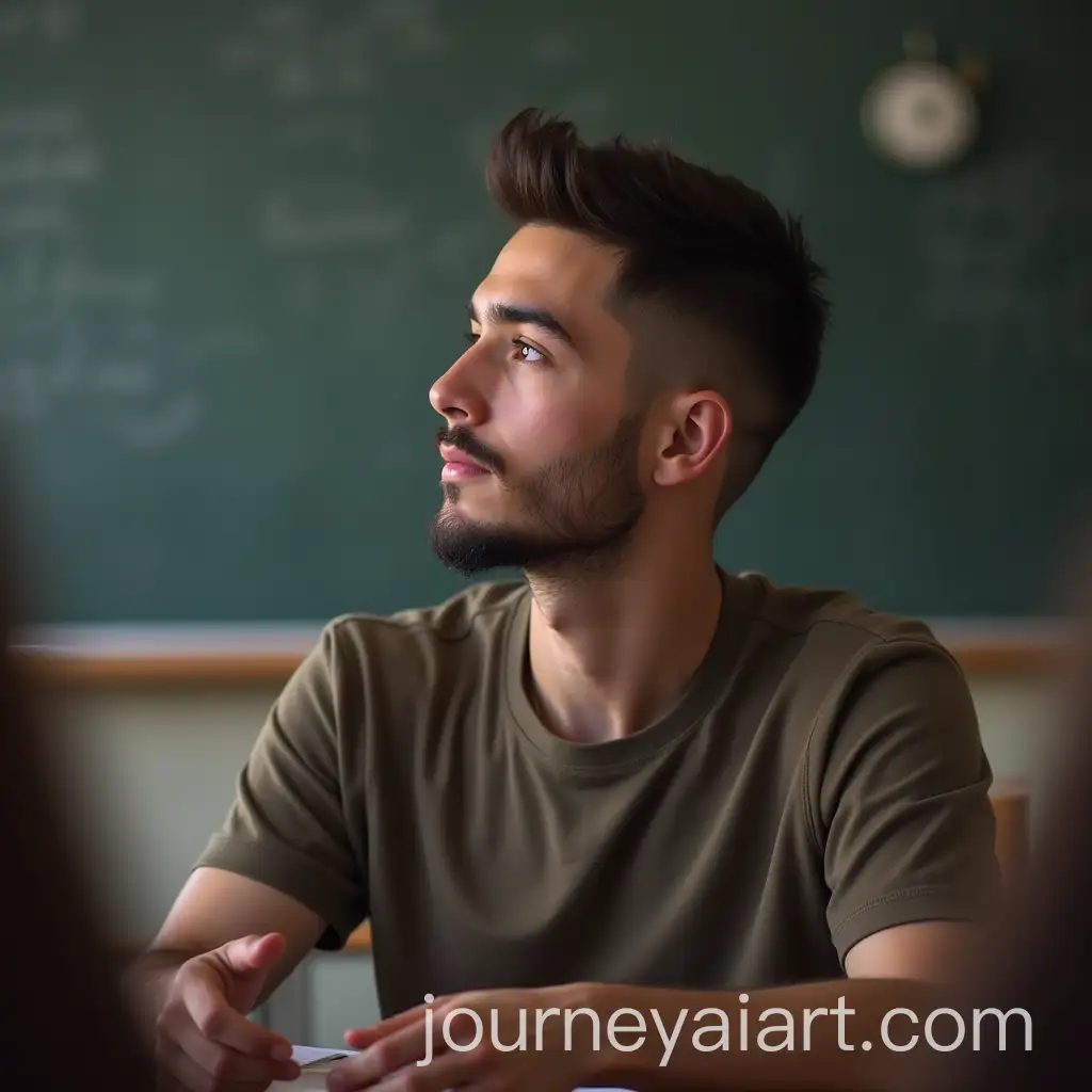 Classroom-Interaction-Man-Looking-at-Friend