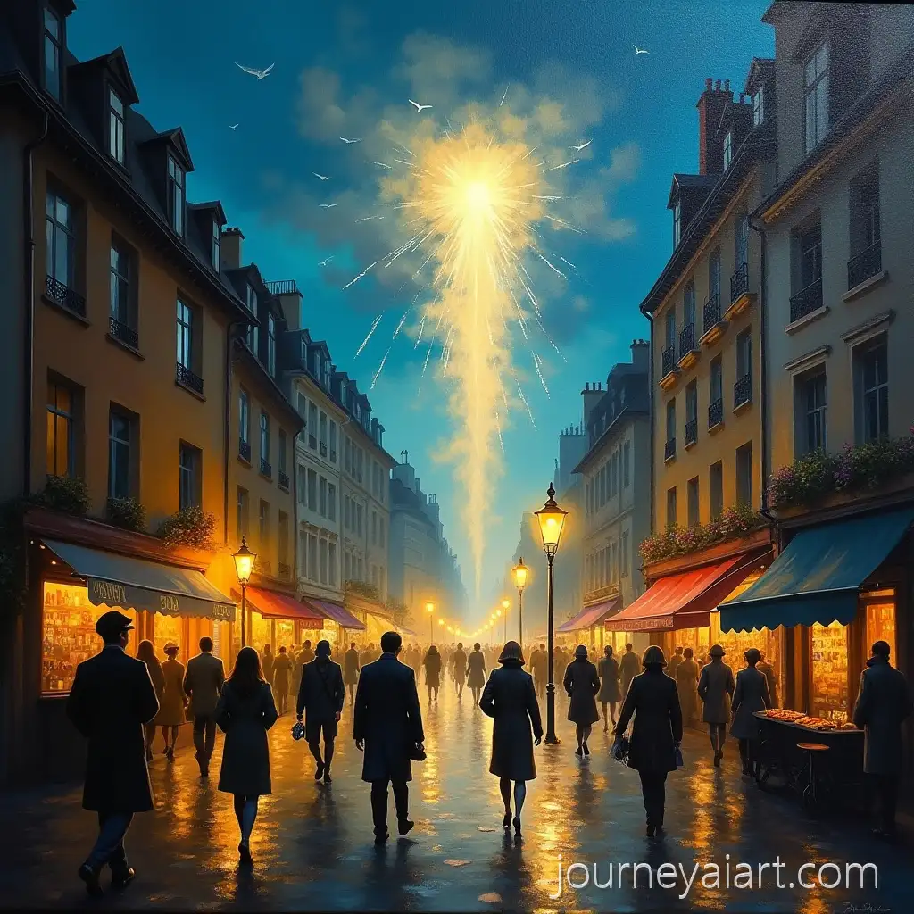 Soul-DescSoul-Illuminating-French-Streetsends-from-the-Sky-Illuminating-French-Streets-at-Night-in-Impressionist-Style