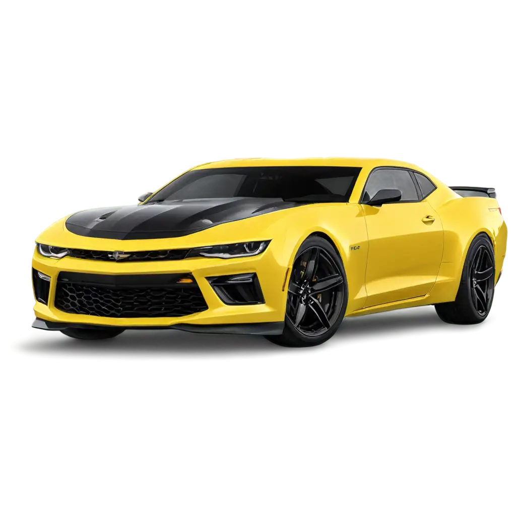 Yellow-CAMARO-PNG-Image-Iconic-Sports-Car-in-HighQuality-Format