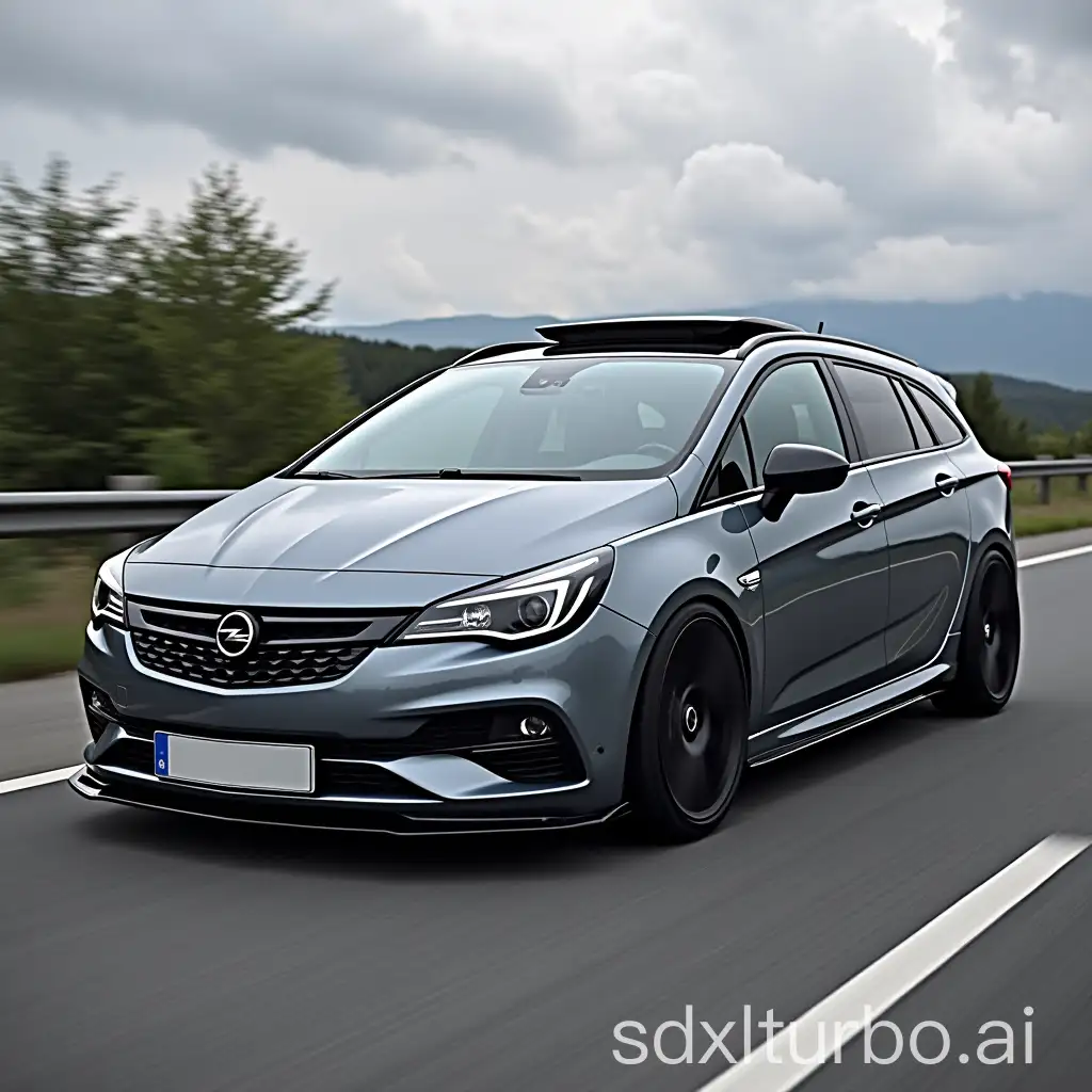 Customized-Grey-Opel-Astra-K-Sports-Tourer-Tuning